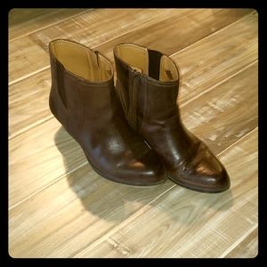 Leather Nine West Boots